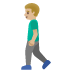 man walking, medium-light skin tone